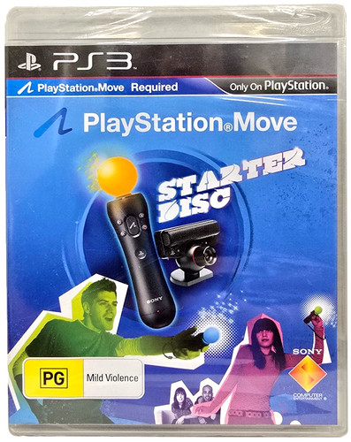 Playstation move starter - move, disc